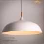 Wood top dining lamp