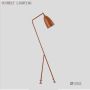 Simple style tripod floor lamp