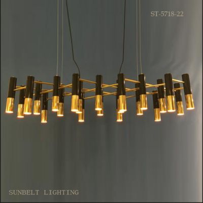 22 G9 led bulbs pendant lamp