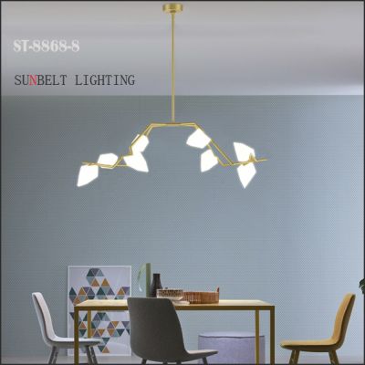 Peach shaped modern pendant lamp