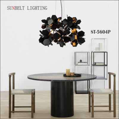 Tree shaped pendant lamp