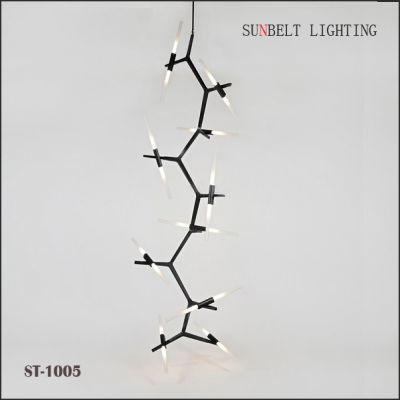Tree shaped 20 head pendant lamp